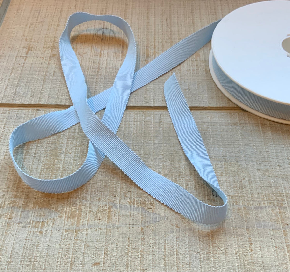 White Cotton Satin Ribbon