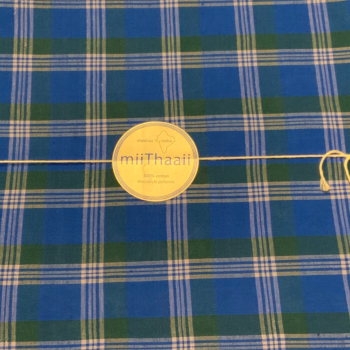 MiiThaaii Madras 2YD Cuts - Blues – Brooklyn General Store