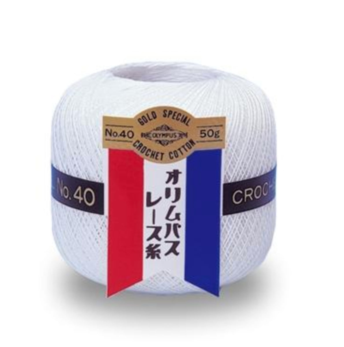 Olympus Gold Label 40 Crochet thread50g Brooklyn General Store