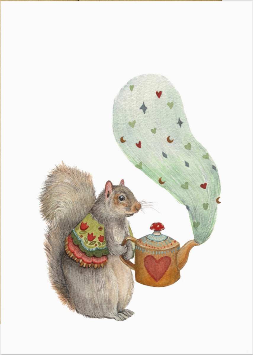 Polanshek of the Hills Card Tea for Two Brooklyn General Store