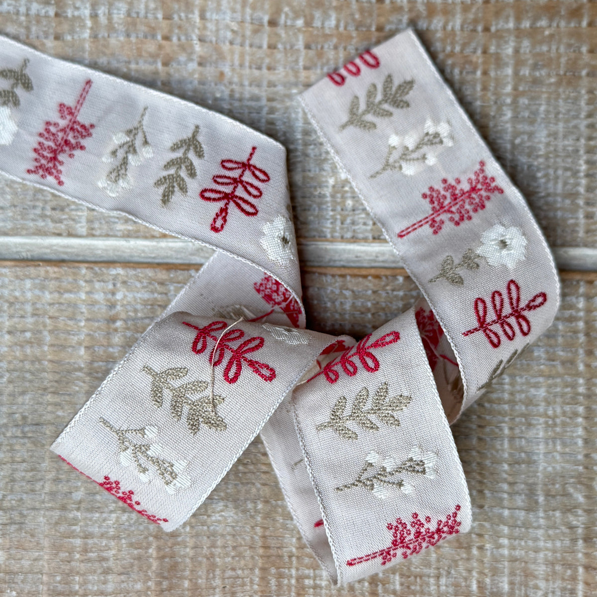 C. Pauli Ribbons - CP100536 Flower Meadow - 26mm – Brooklyn General Store