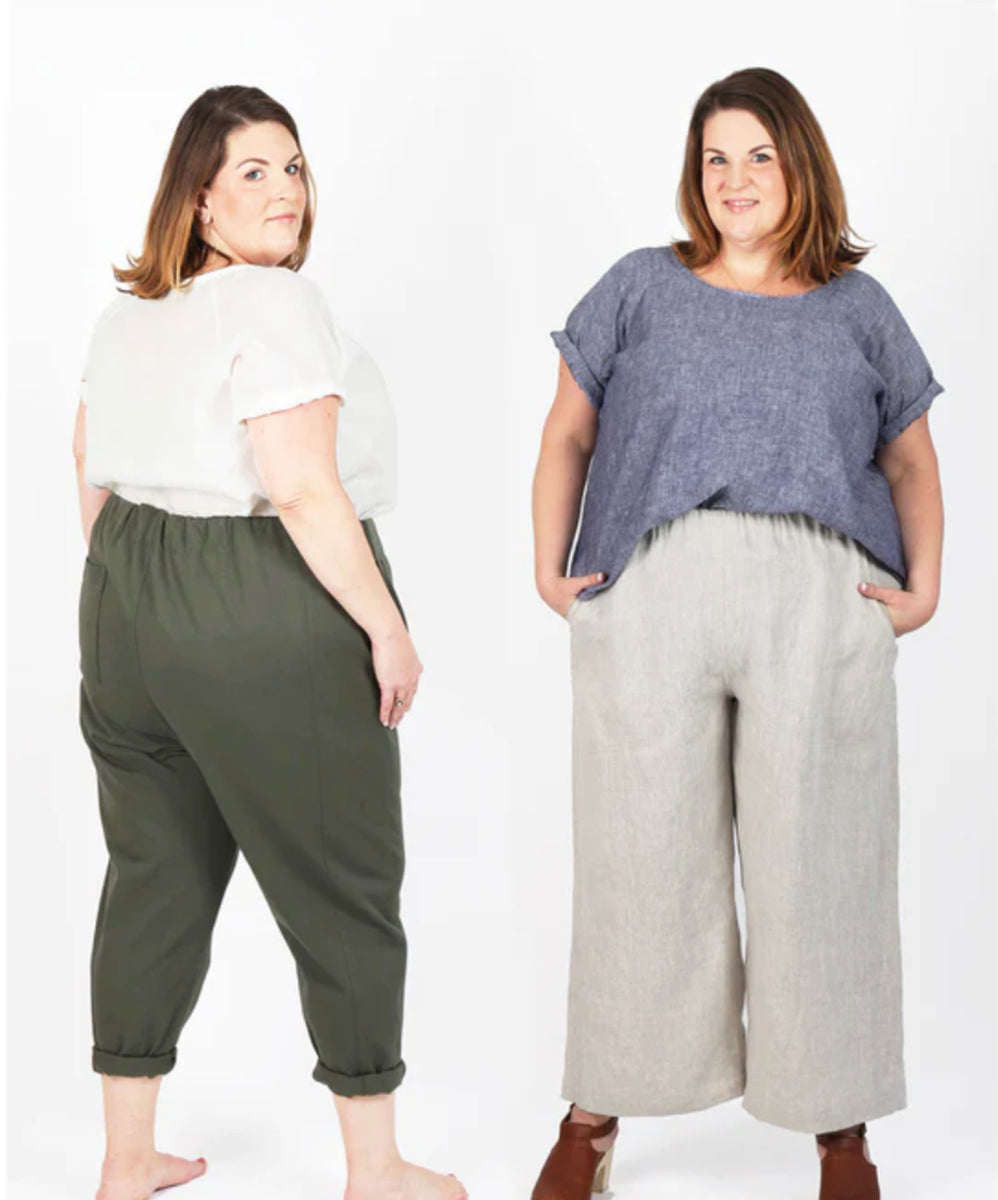 Sew House Seven Free-Range Slacks (Curvy Sizes 18 - 34) – Brooklyn ...