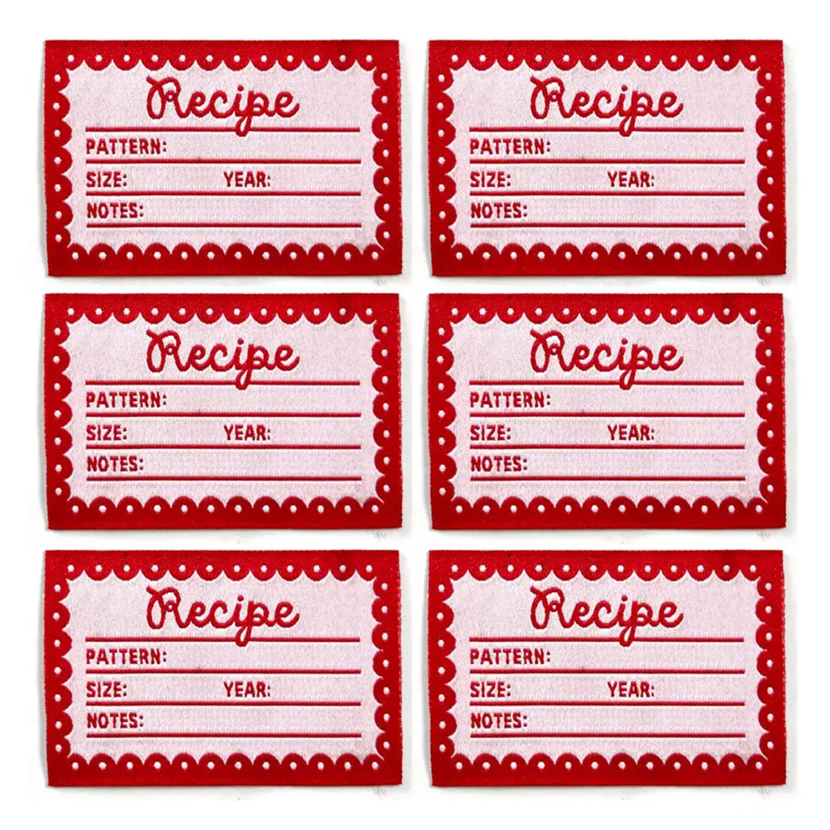 ShelliCan Recipe Card Labels Pack – Brooklyn General Store
