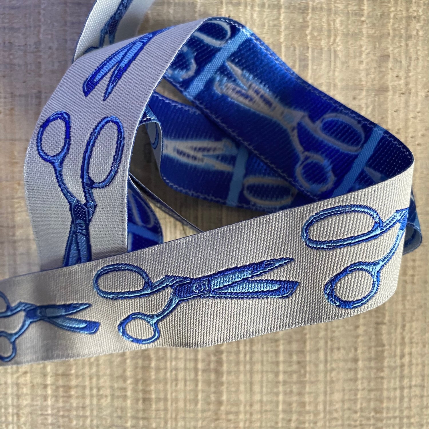 Navy Linen Tape - Renaissance Ribbons – Renaissance Ribbons