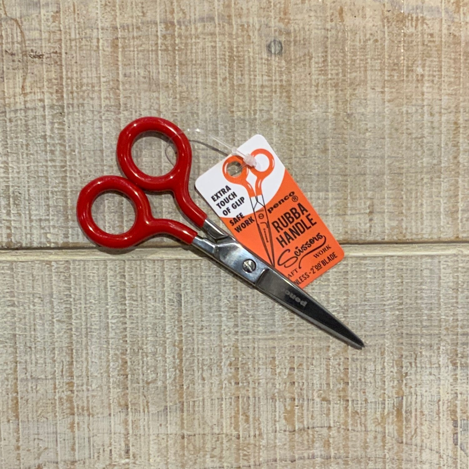 Red Scissors With Spring Penco Stainless Small Red Craft Scissors – Brooklyn General Store