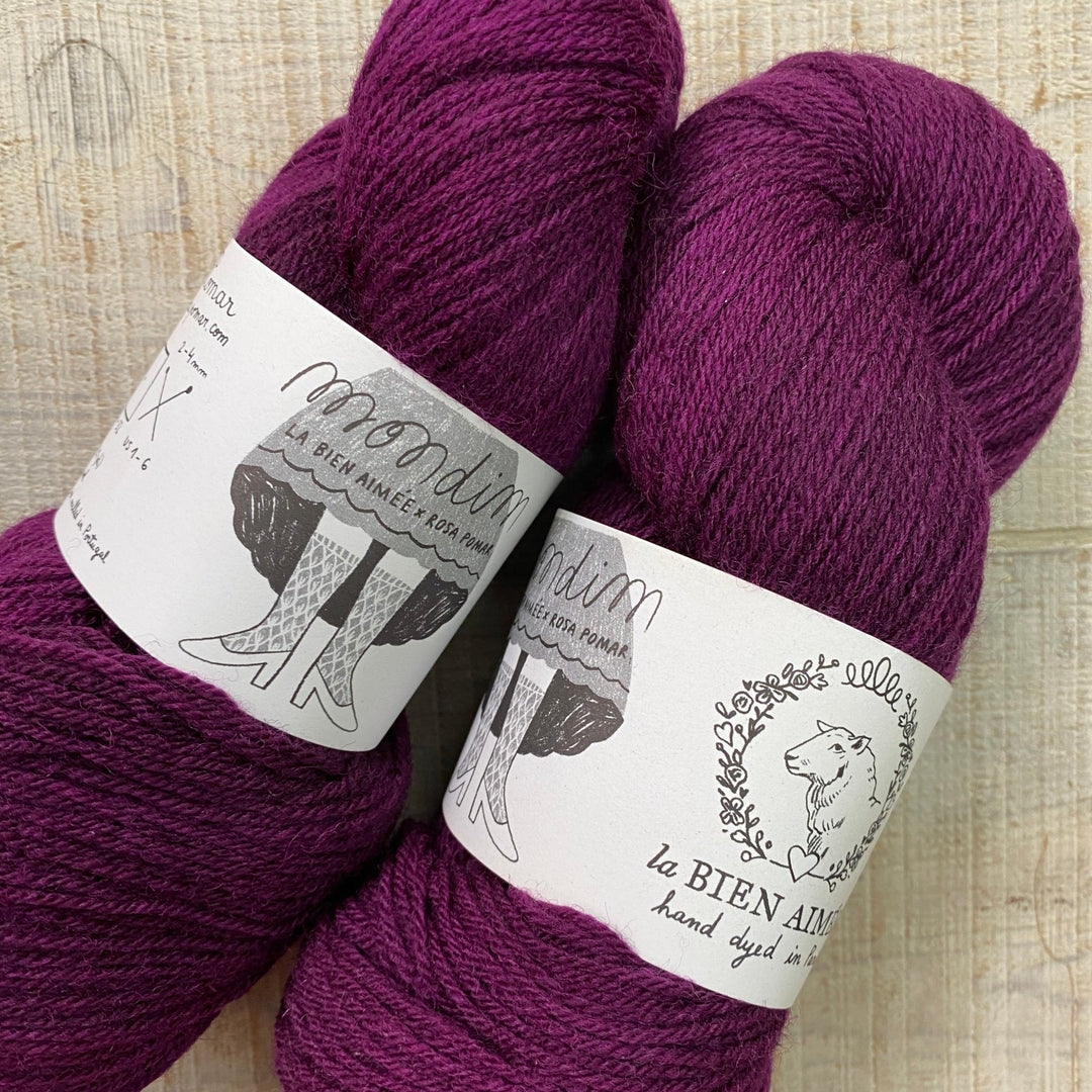 from Scotland My Mama Knits Choufunga 4ply hand dyed sock