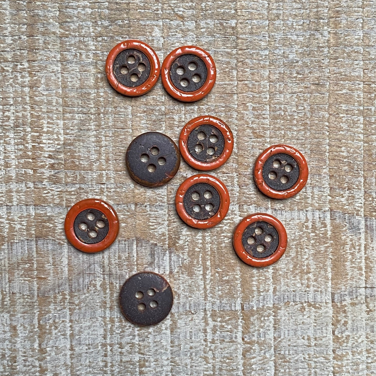 Textile Garden Button-Coco Shell with Raised Rim-11 mm – Brooklyn ...