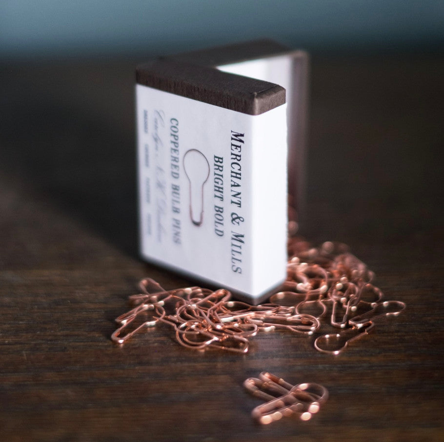 Coppered Bulb Pins - Merchant & Mills