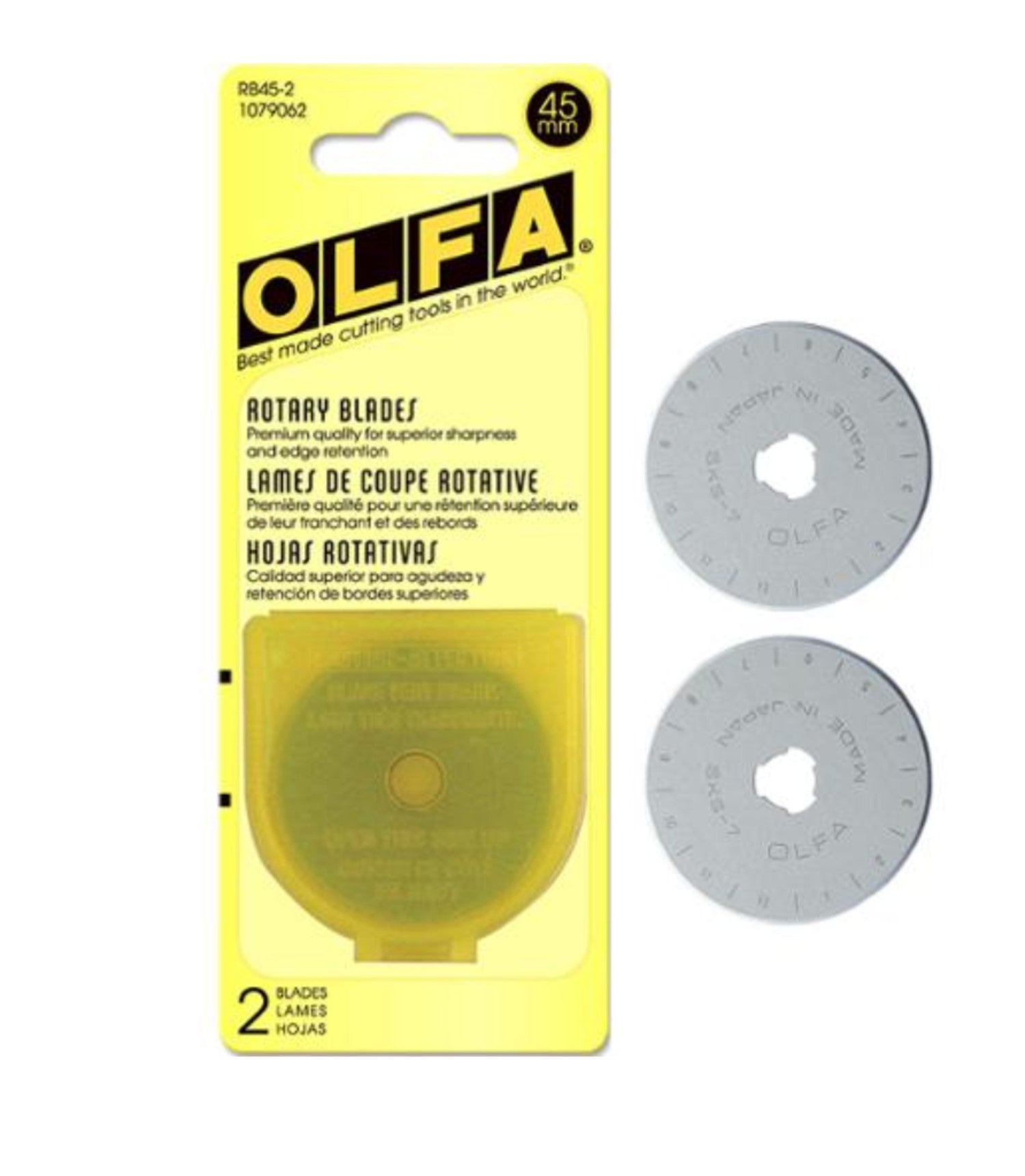 OLFA Lame rotative Endurance 45 mm - 2 ct #RB45H-2 main image 1