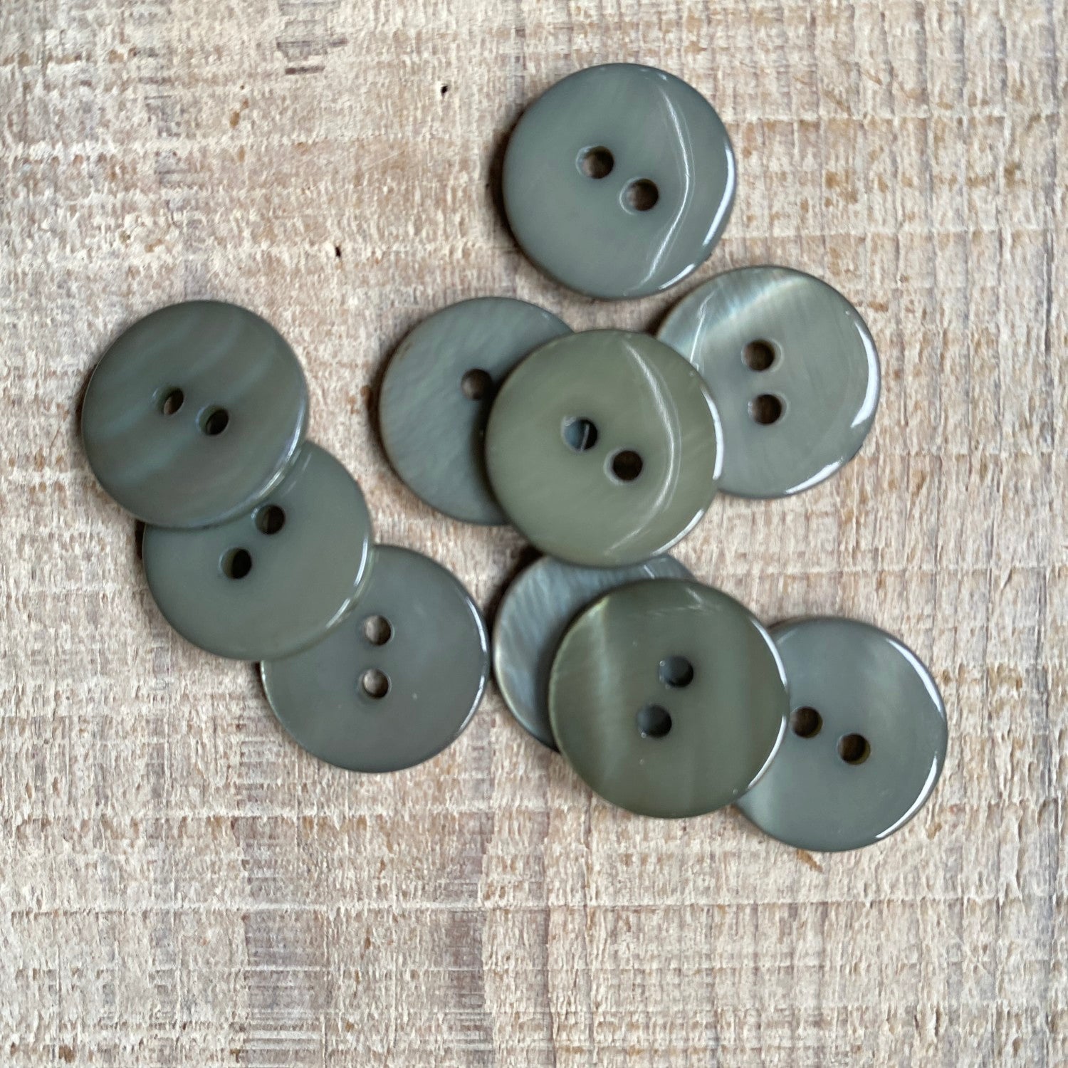 Tall Mother of Pearl Button Replacement Set by Proper Cloth