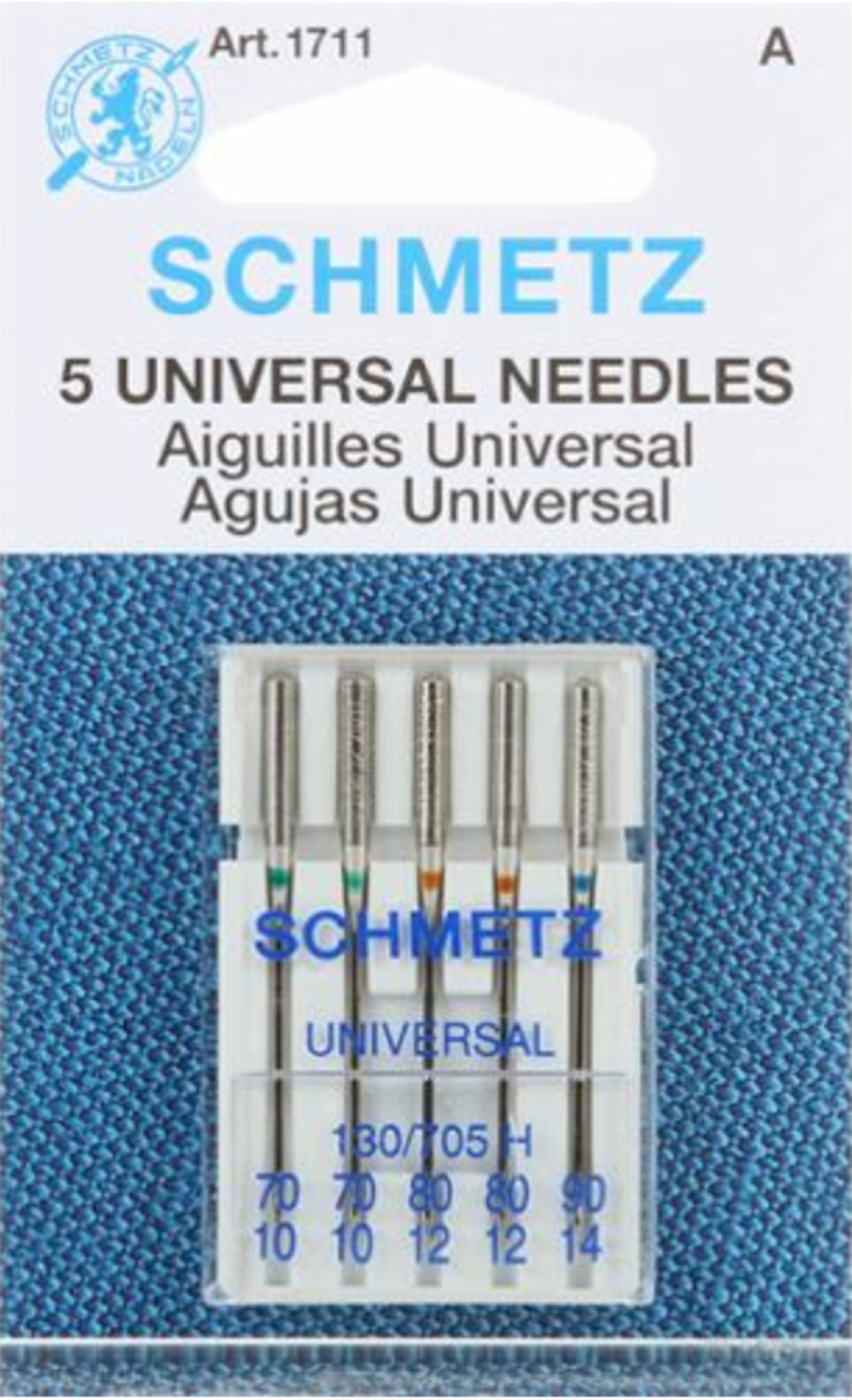 Schmetz Universal Sewing Machine Needles 130/705 H – Brooklyn General Store